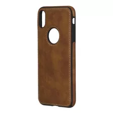 Funda Para Ip 12 Pro Max De Cuero Con Bordes De Silicon