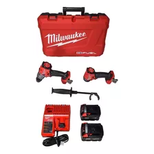 Milwaukee -22 Kit Combinado De Taladro De Martillo Inalámb.