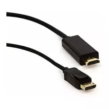 Cabo Displayport Para Hdmi Macho/macho 1,8 Metros