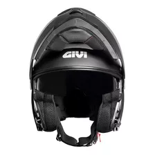 Capacete Givi X21 Challenger Fosco Cor Preto Tamanho Do Capacete 58/m