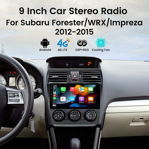 Radio Estreo De Coche Para Subaru Forester Wrx Impreza 2013 Foto 2