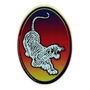 Agradecido Muerto Jerry Garcia Tigre Guitarra Emblema - Vent Opel Tigra TwinTop