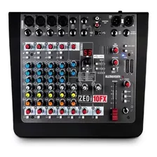 Mixer Compacto Allen & Heath Zedi10-fx 10 Canales Usb