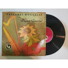 Digno Garcia Cascadas Musicales Vinilo 10 Arpa