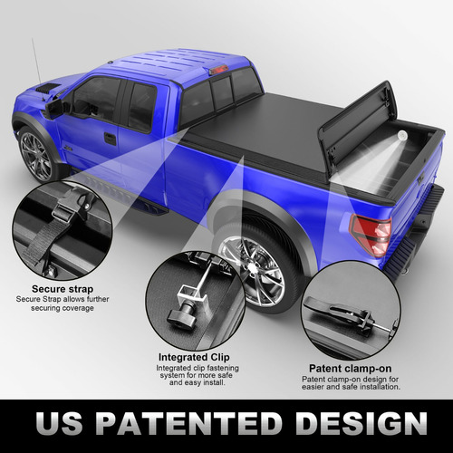 Tapa De Caja De 4 Pliegues 2002-2023 Ram 1500 Y Lmpara Le Foto 6