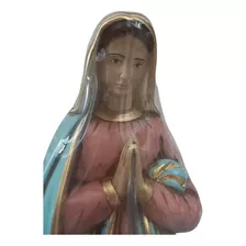 Imagem Nossa Senhora Do Presépio De Gesso 50cm 