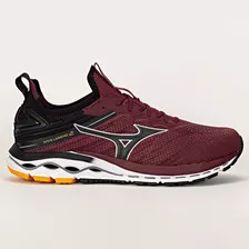 Tênis Masculino Mizuno Wave Legend 2 Cor Vinho/preto - Adulto 39 Br