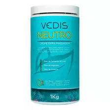 Creme P/massagem Profissional Neutro 1kg - Vedis