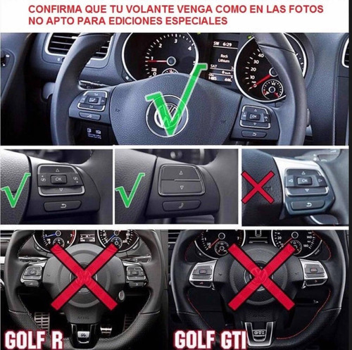 Embellecedor De Volante Volkswagen Golf Jetta Passat Foto 4