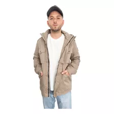 Customs Ba Camperas Hombre Parka Campera Invierno Con Parche