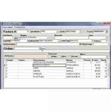 Sistema Integral De Control De Stock, Ventas Y Facturación