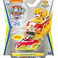 Paw Patrol Vehiculo True Metal Marshall Con Figura Orig 8cm