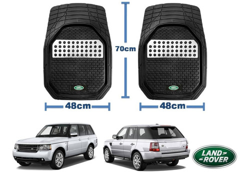 Tapetes 4pz Charola 3d Logo Range Rover 2001 A 2012 2013 Foto 3