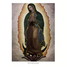 Virgen De Guadalupe Poster 40x60cm
