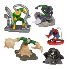 Set Figuras X 5 Spider Man (10 Cm) A0585