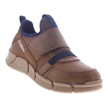 Chabelo Tenis Casual C182-d Camel Niños