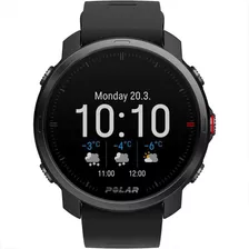Relógio Smartwatch E Monitor Cardíaco Gps Polar Grit X Preto