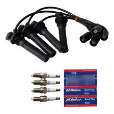Cables De Alta Y Bujias Para Chevrolet Spark Gt / Beat