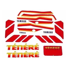 Kit De Adesivos Yamaha Tenere 600 - 1990 À 91