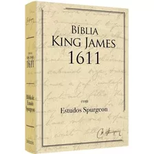 Bíblia De Estudo Spurgeon Estudo Expositivo E Aplicação Pessoal, De Charles Haddon Spurgeon. Editora Bvbooks, Capa Dura Em Português, 2021