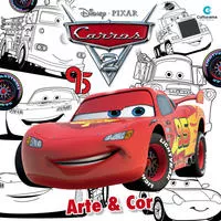 Arte E Cor - Disney Pixar - Carros 2 - Culturama