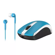 Mouse Óptico Genius Mh-8100 Rf Inalámbrico 1600dpi Recargabl