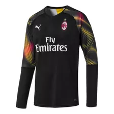 Camiseta Ac Milan 2019 2020 Arquero Niño Original Puma