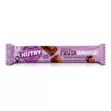 Barra De Fruta Ameixa Com Chocolate Nutry Caixa 24un De 20g