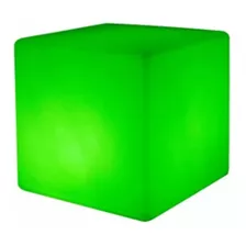  Puff Artiuminacao - Cubo 55 Led Rgb - Para Festas