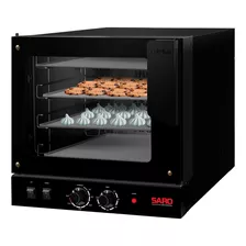 Forno Elétrico Pequeno Sem Vapor 4 Assadeiras Saro