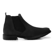 Bota Masculina Casual Cano Médio Solado Antiderrapante