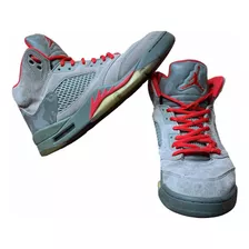 Tenis Nike Air Jordan 5 Retro P51 Camo (gs) 8.5 Mex Snkrs