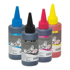 Pack Kit De 4 Botellas De Tinta Para Impresora Epson 400ml ®