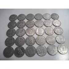 Lote De 30 Monedas Nacionales De 100 Pesos Del Año 1973