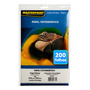 Papel Fotográfico A4 180g Glossy Brilhante 200 Folhas Masterprint Secagem Instantânea Branco