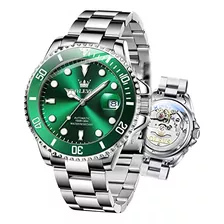 Reloj Para Hombre Olevs/verde Jade