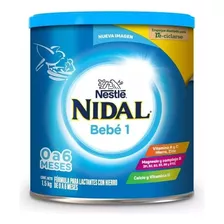 Fórmula Lactantes Nestlé Nidal Bebé 1 De 0 A 6 Meses 1.5 Kg