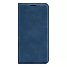 Funda De Motorola Moto G9 Power Flip Cover Azul Antishock