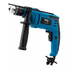 Furadeira De Impacto 127v 3/8pol 650w 10mm + Maleta C/brocas Cor Azul