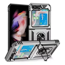 Carcasa Armor Con Anillo Para Samsung Galaxy Z Flip 5