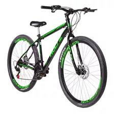 Bicicleta Aro 29 Woltz Aço Carbono Ez Fire 21 Marchas Disco