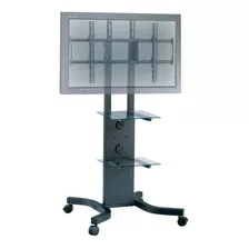 Soporte Todovisión Plab-1031 De Piso Para Tv/monitor De 37 A 55 Negro