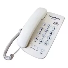 Teléfono De Linea Fija Blanco Números Grande Mesa Antel Fijo