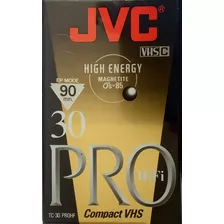 Cassette De Video Jvc Compact Vhs C Pro (2174