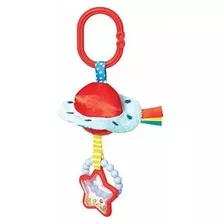 Manhattan Toy Ufo Clipon Baby Travel Toy Con Sonajeros Y Mor