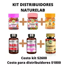 Kit Inicial Para Distribuidoras Naturelab Con 6 Productos Sabor Sin Sabor