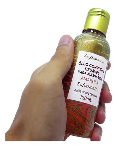 Óleo Corporal Beijável Para Massagem Sensual