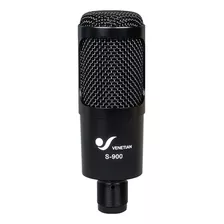 Micrófono Venetian S-900 Condensador Cardioide Color Negro