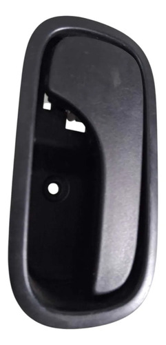 Maçaneta Interna Traseira Direita Fiat Uno 2012 2013 2014 Preto Traseira