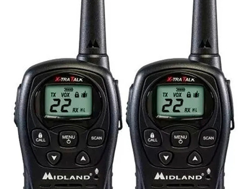 Radios Midland Lxt500 Vp3 24 Millas - Con Cargador Y Pilas Foto 5